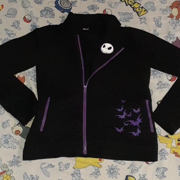 Disney Tops The Nightmare Before Christmas Zip Up Cotton Jacket